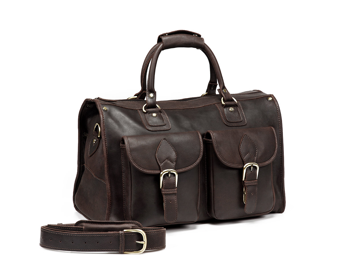 Full Grain Leather Travel Bag