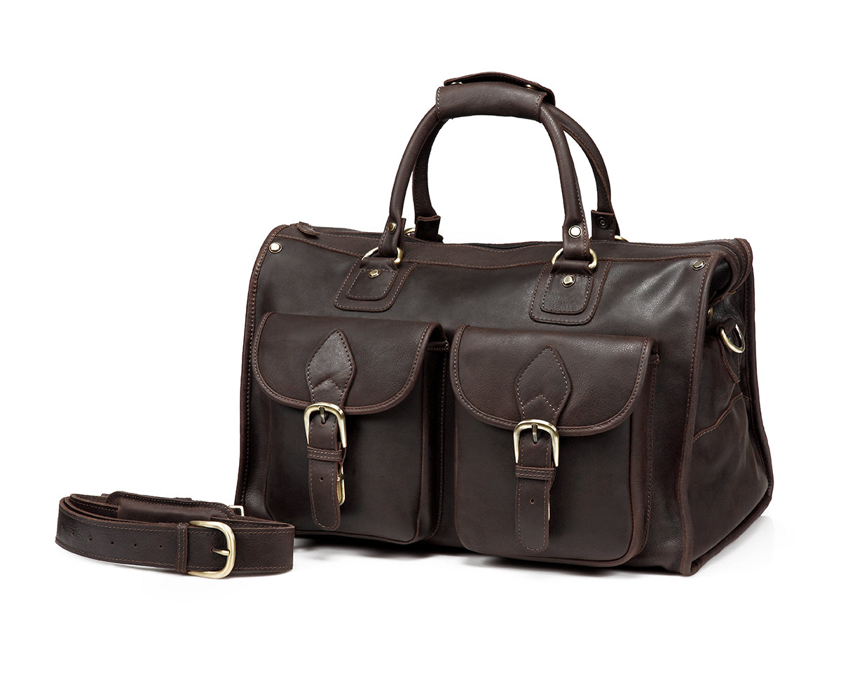 Full Grain Leather Travel Bag