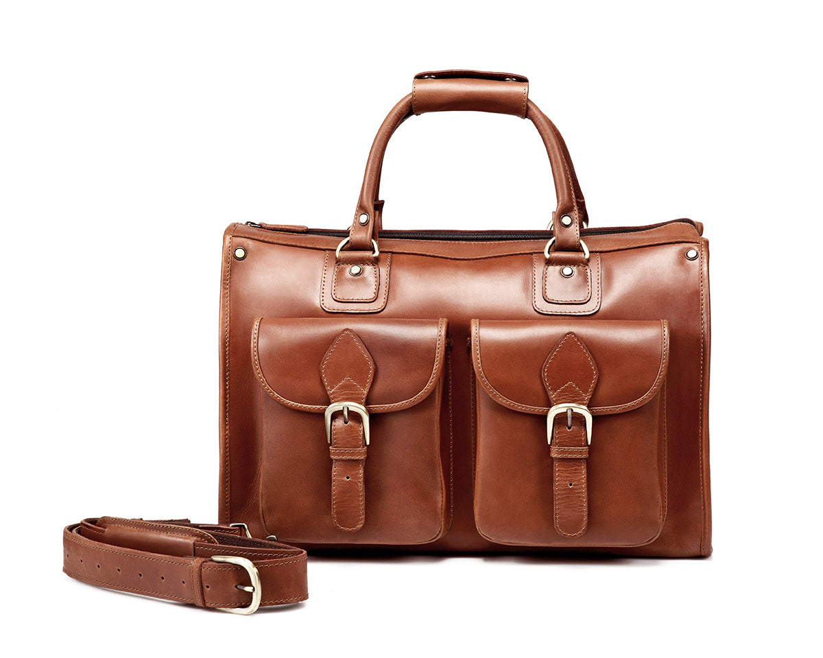 Full Grain Leather Travel Bag