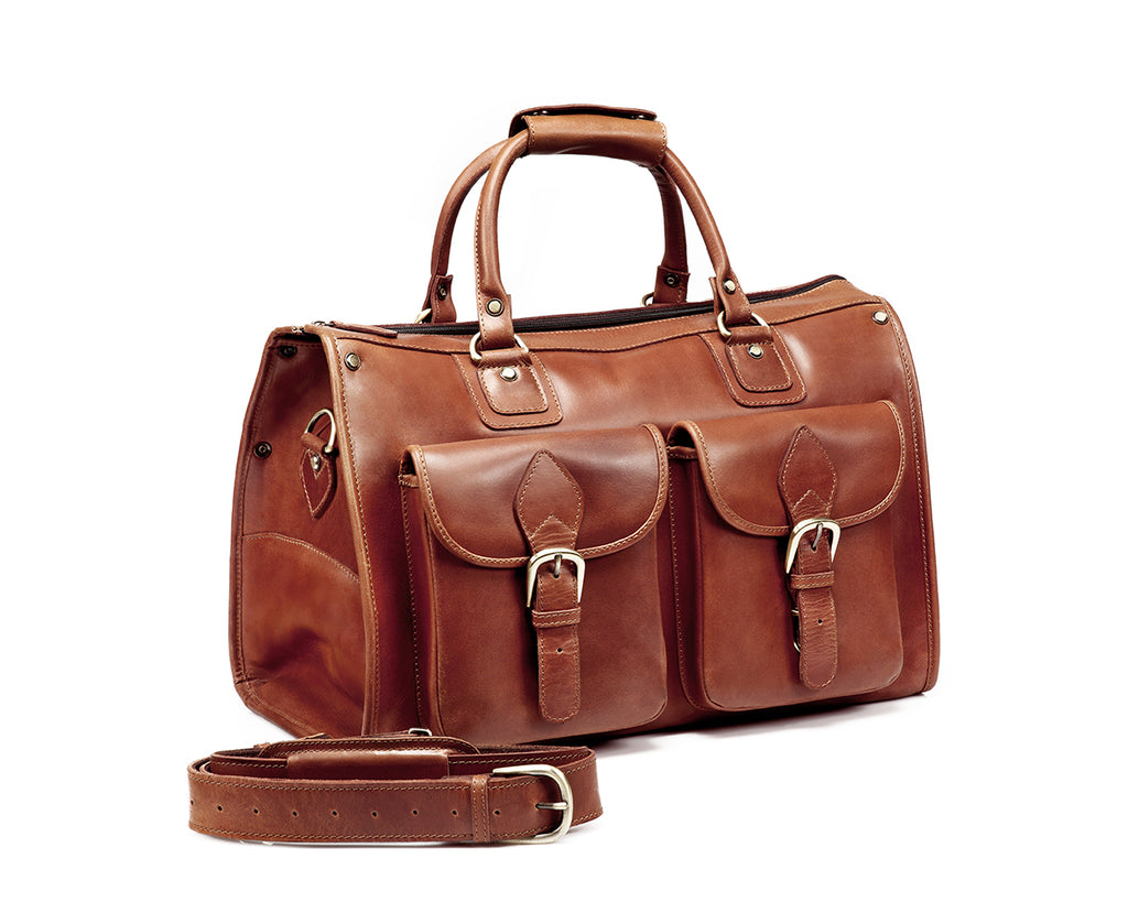 Full Grain Leather Travel Bag