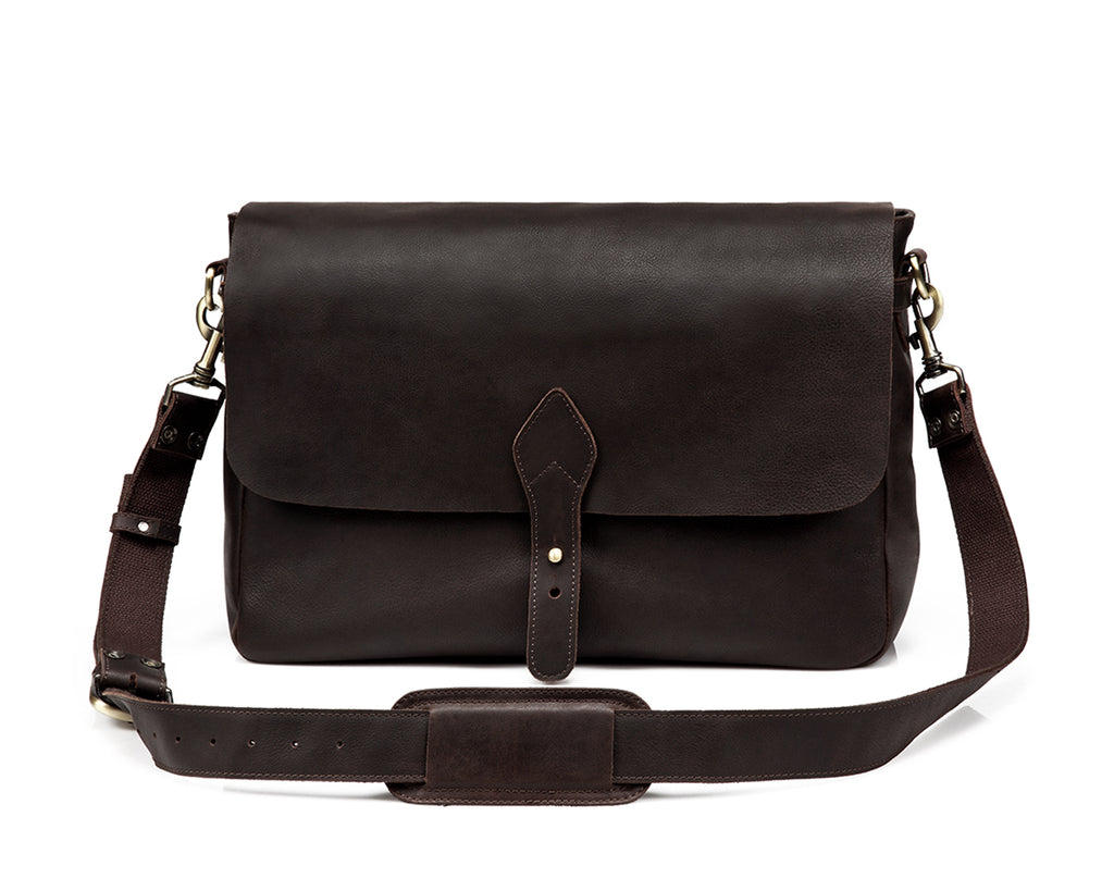 Full Grain Leather Messenger Bag