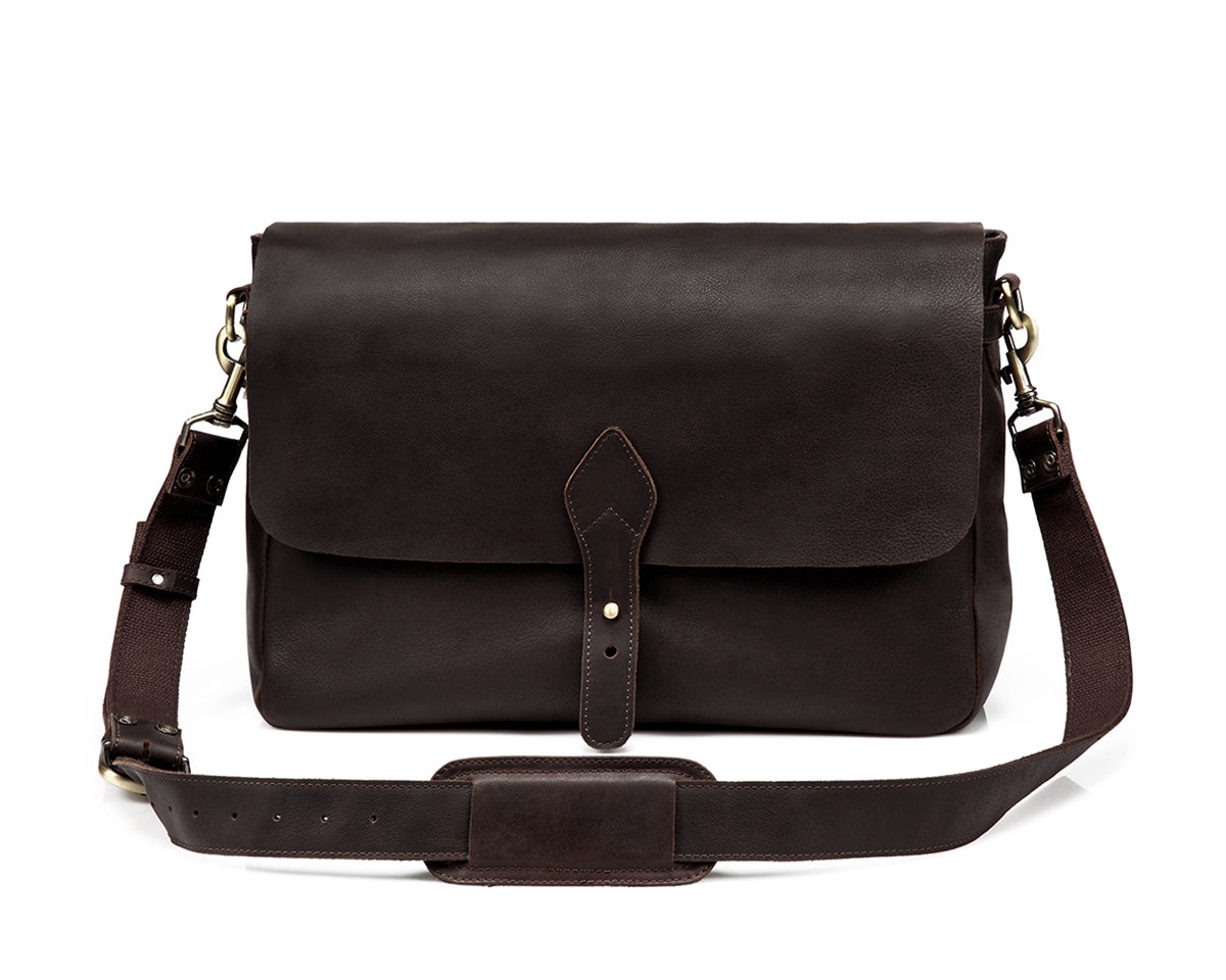 Full Grain Leather Messenger Bag