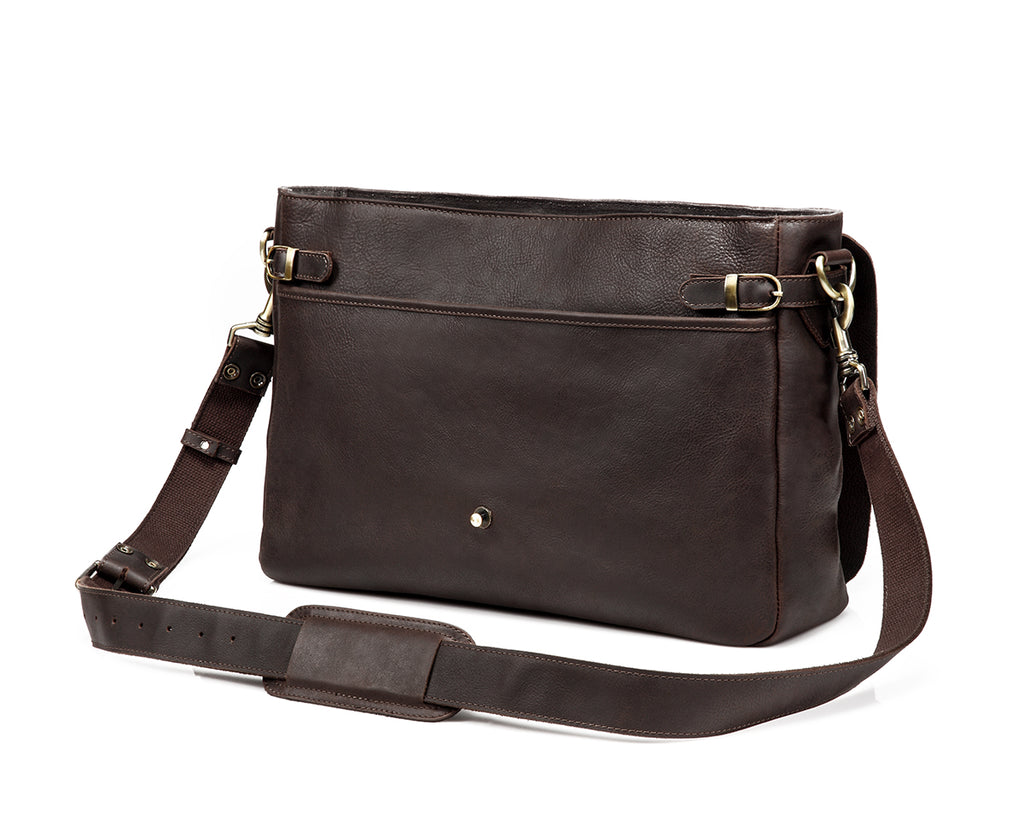 Full Grain Leather Messenger Bag