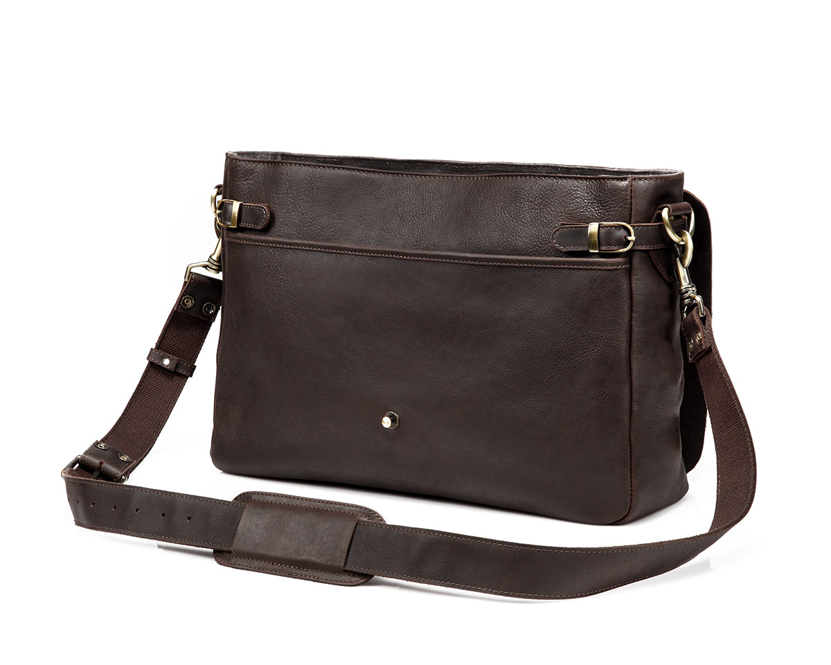 Full Grain Leather Messenger Bag