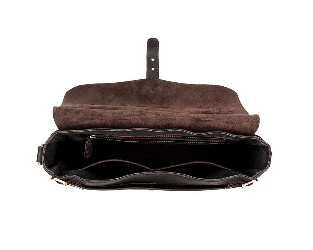 Full Grain Leather Messenger Bag