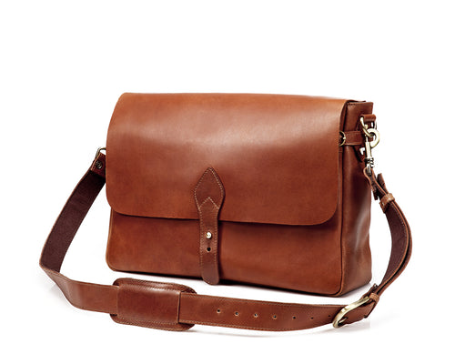 Full Grain Leather Messenger Bag