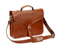 Slim Full Grain Leather Briefcase