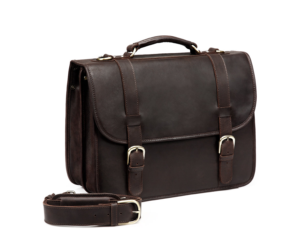 Full Grain Leather Briefcase
