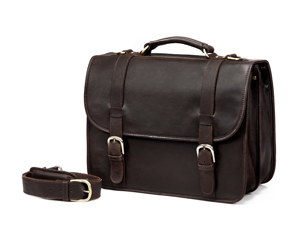 Full Grain Leather Briefcase
