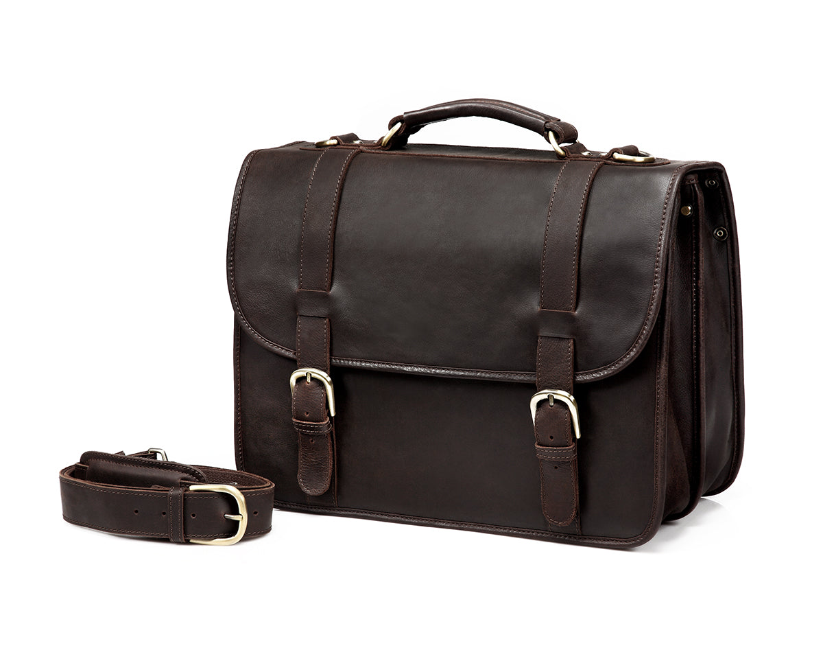 Full Grain Leather Briefcase